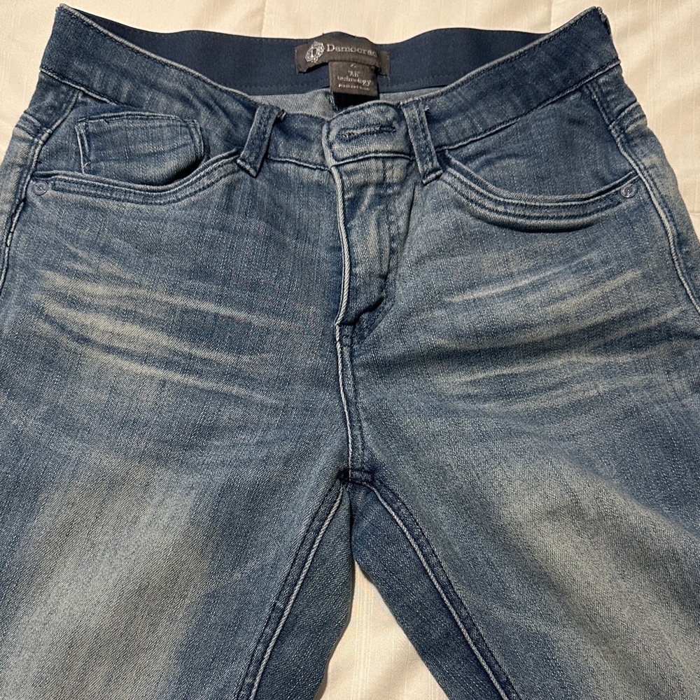 Democracy Women's Blue Straight Leg Jeans